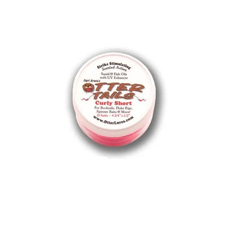 Otter Curly Short Tails 5"