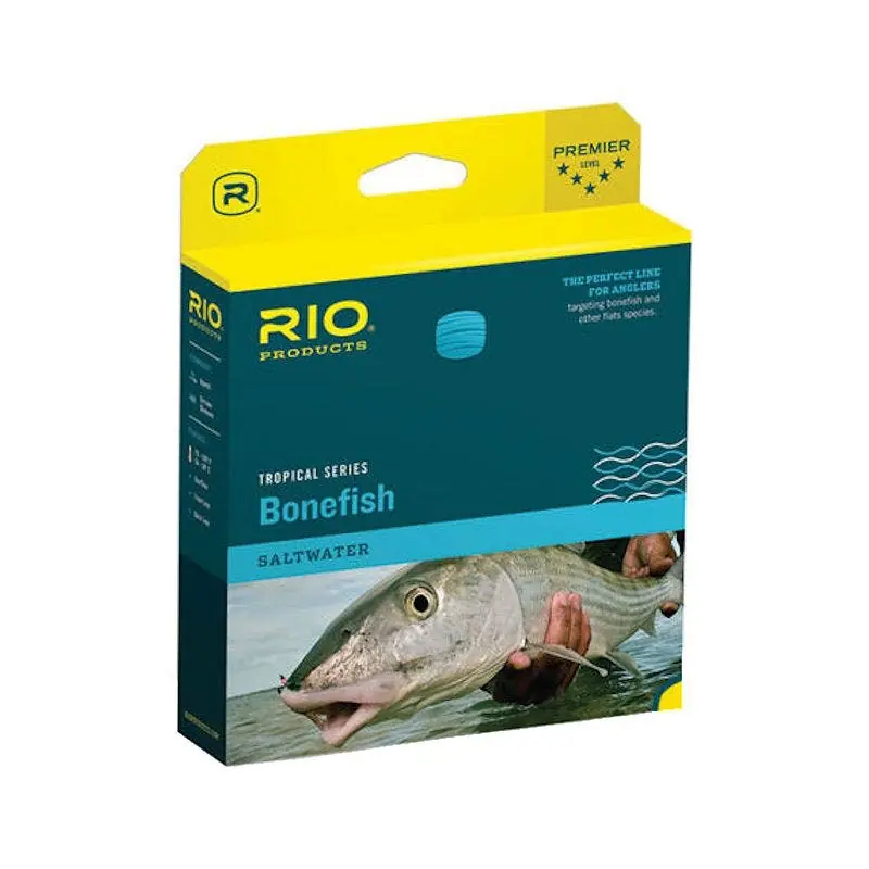 RIO Bonefish Quickshooter Tropical Fly Line 100ft. Aqua Blue/Sand
