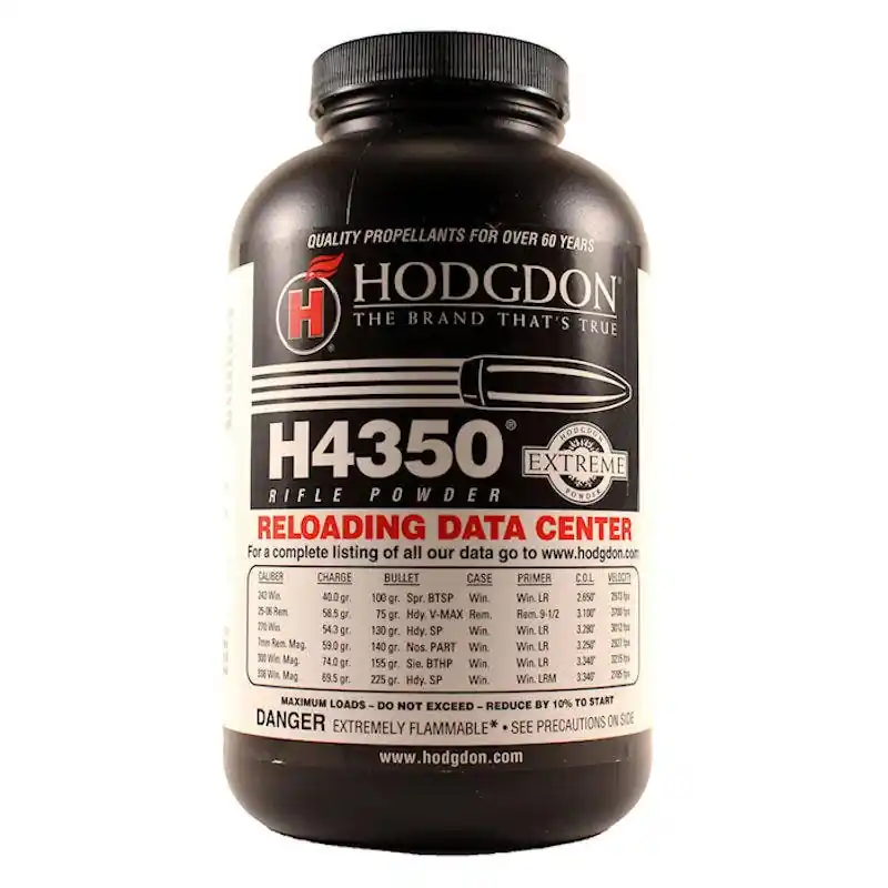 Hodgdon H4350 Smokeless Extreme Rifle Powder