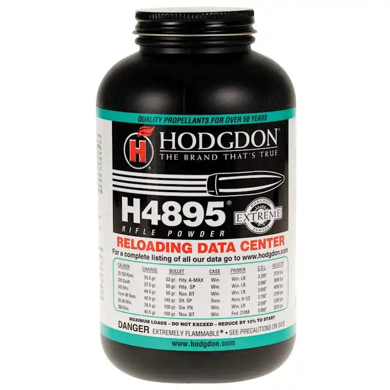 Hodgdon H4895 Smokeless Extreme Rifle Powder