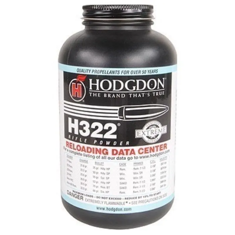 Hodgdon H322 Smokeless Extreme Rifle Powder