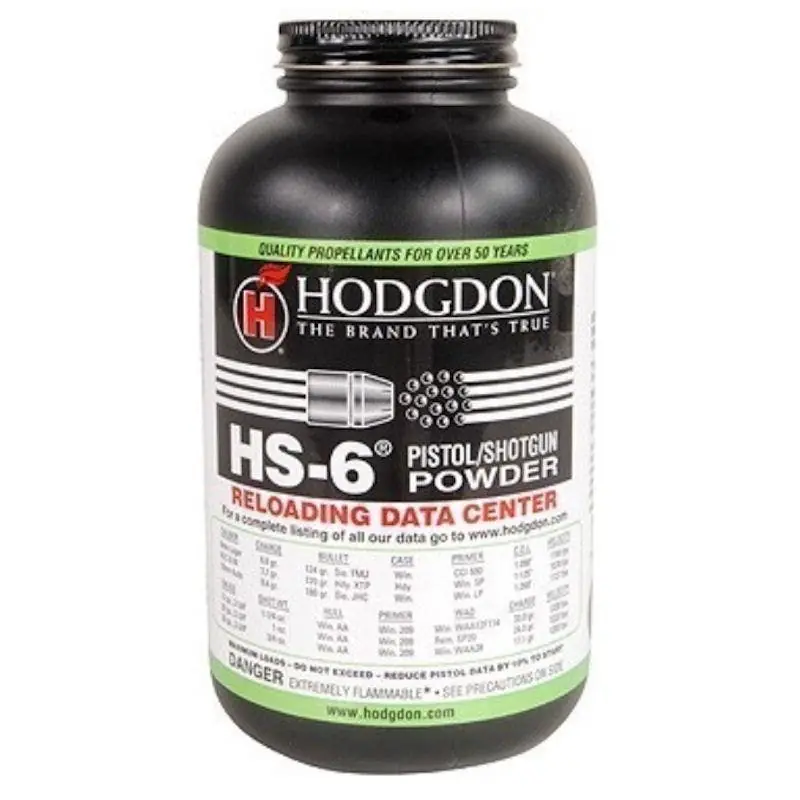 Hodgdon HS-6 Smokeless Spherical Powder