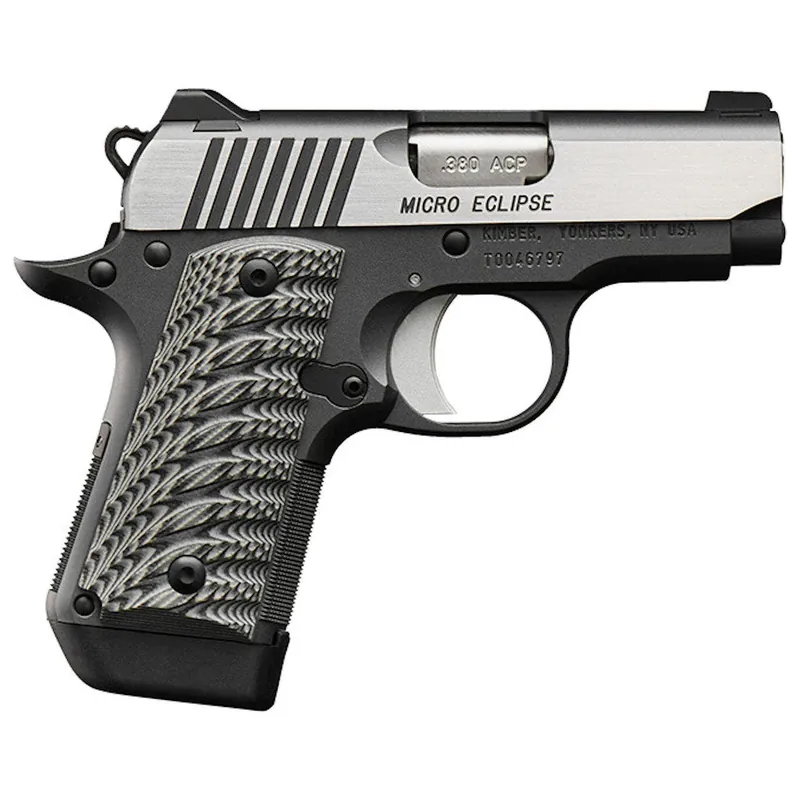 Kimber Micro Eclipse Pistol 380 Auto Stainless 2.75"