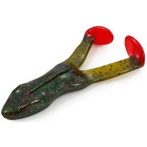 Stanley Ribbit Hot Feet Frog Topwater Fishing Lure 4" 5-pack