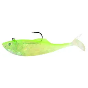 Calcutta Flashfoil Swim Shad Fishing Lure 6 4-Pack"