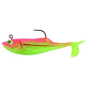 Calcutta Flashfoil Swim Shad Fishing Lure 4 5-Pack"