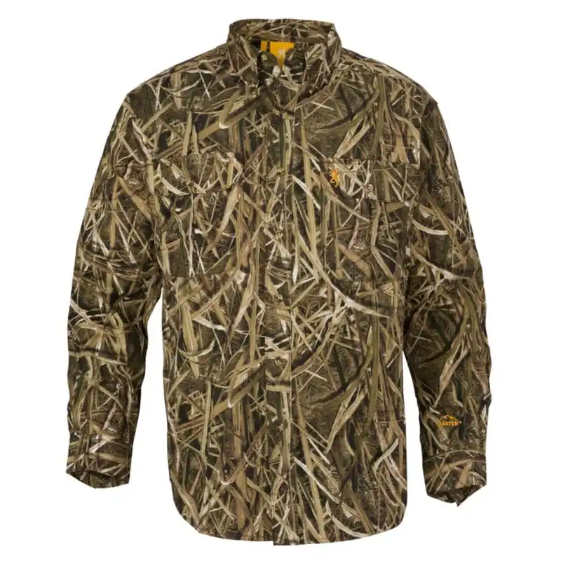 Browning Wasatch Camo L/S Shirt