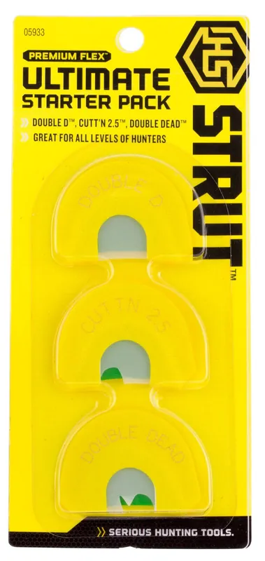 Hunter‘s Specialties Ultimate Starter Turkey Call 3-Pack