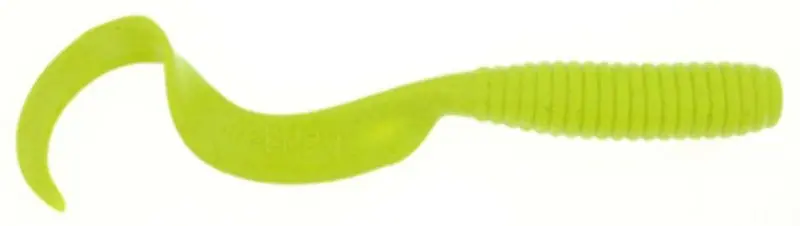 Berkley Gulp! Saltwater Grub - 6" Chartreuse