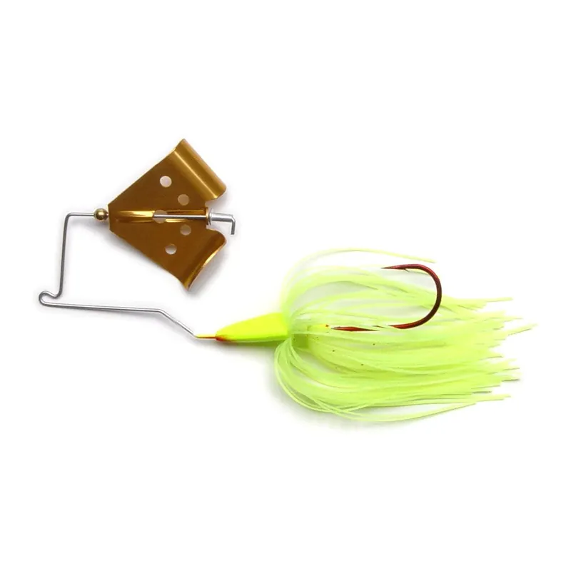 MegaStrike Cavitron Buzz Bait - 3/8 oz. Chartreuse Skirt/Gold