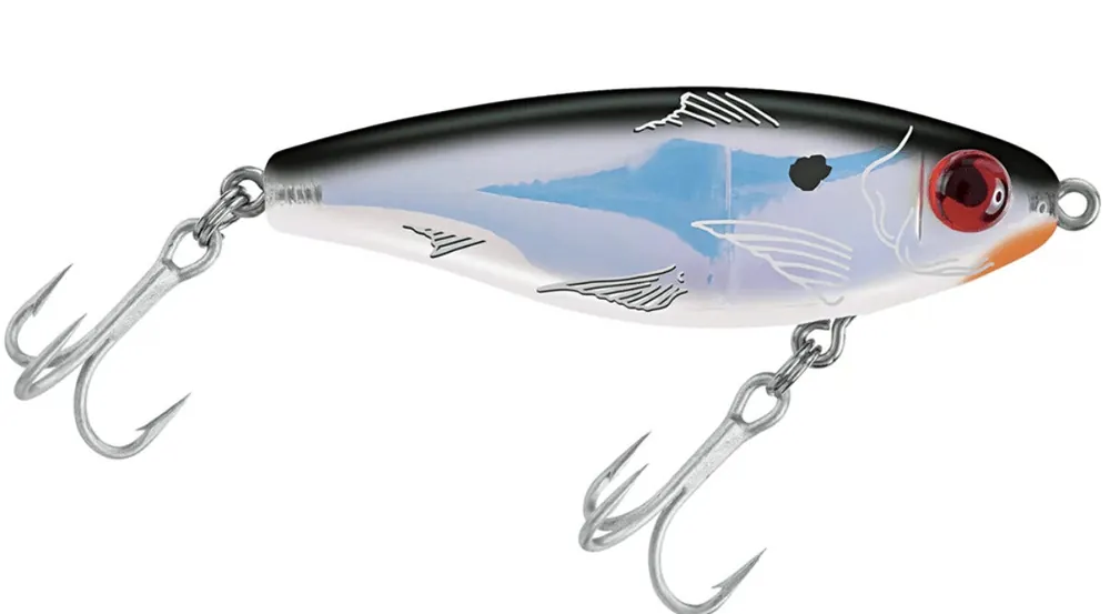 MirrOlure MirrOdine XL 27MR Twitchbait - Black Back/White/Silver