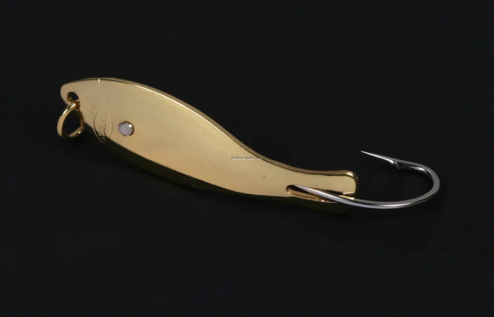 Nungesser 00 Shad Spoon - 1/12 oz. 1/0 Gold