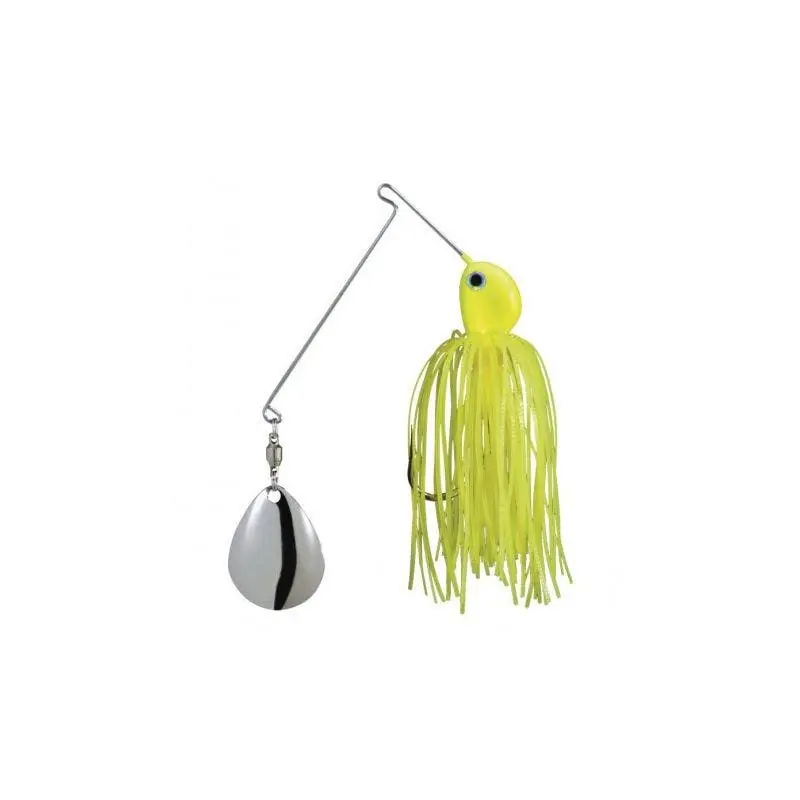 Strike King Potbelly Spinnerbait - 3/8 oz. Colorado Blade Chartreuse
