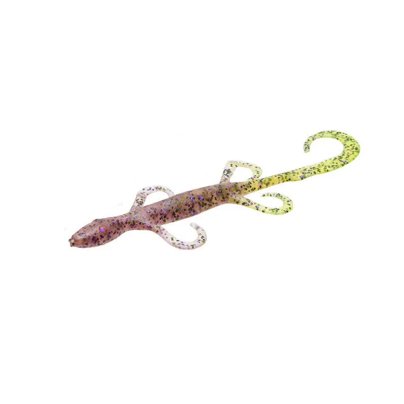 Zoom 6" Lizard - Cotton Candy Chartreuse