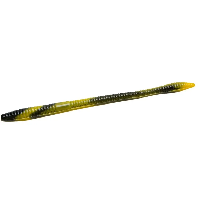 Zoom Trick Worm - Black Yellow Swirl