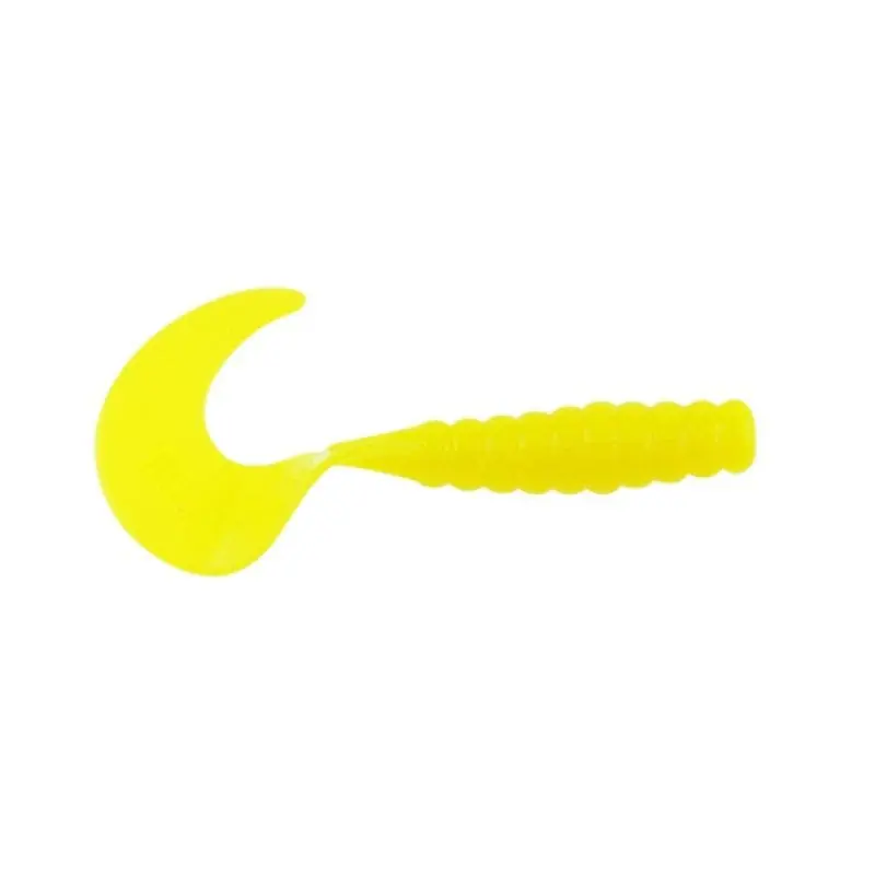 Berkley PowerBait Power Grub - 2" Yellow
