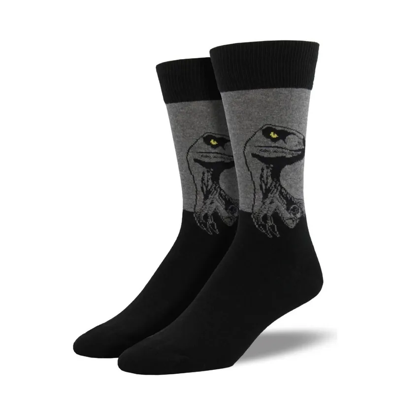 SockSmith Men‘s "Raptor" Heather Grey Socks
