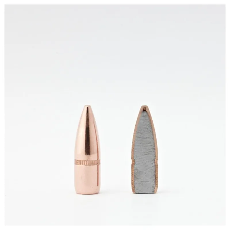 Hornady 22 Caliber .224 55 grain Full Metal Jacket Boat Tail with Cannelure Bullets 6000/box