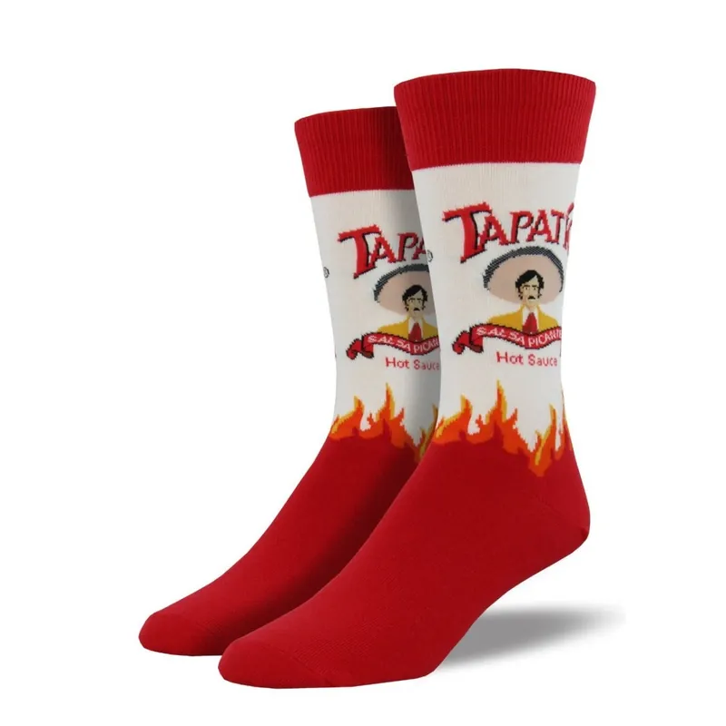 SockSmith Men‘s "Tapatio" White Socks