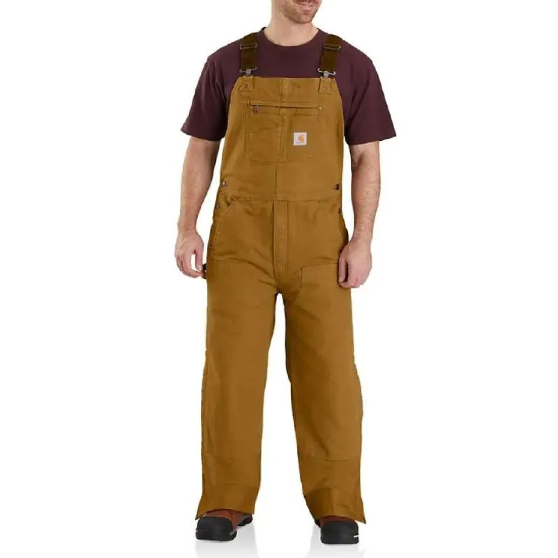 Carhartt Men‘s Loose Fit Washed Duck Insulated Bib Overall