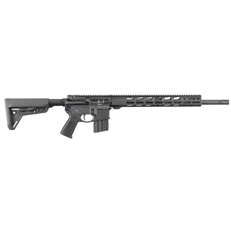Ruger AR-556 MPR 450 Bushmaster Rifle, Black 18.6" ~