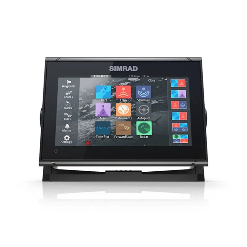 Simrad GO9 XSE w/HDI Transducer and C-MAP Discover Chart 9"