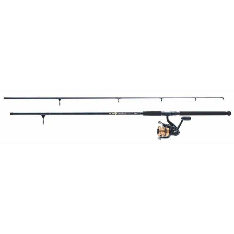 Daiwa D-Wave Saltwater Spinning Combo With Fiberglass Rod