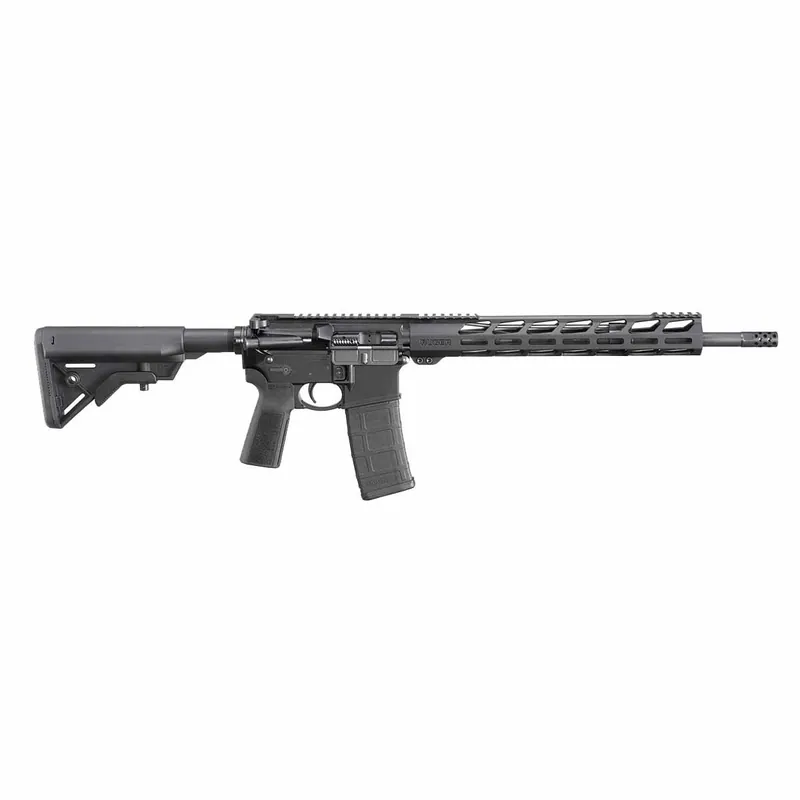Ruger AR-556 MPR Autoloading 5.56 Nato Rifle, Black 16.1"