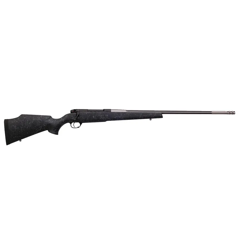 Weatherby Mark V Accumark Rifle 300 Wby. Mag. Spun Stainless/Graphite Black