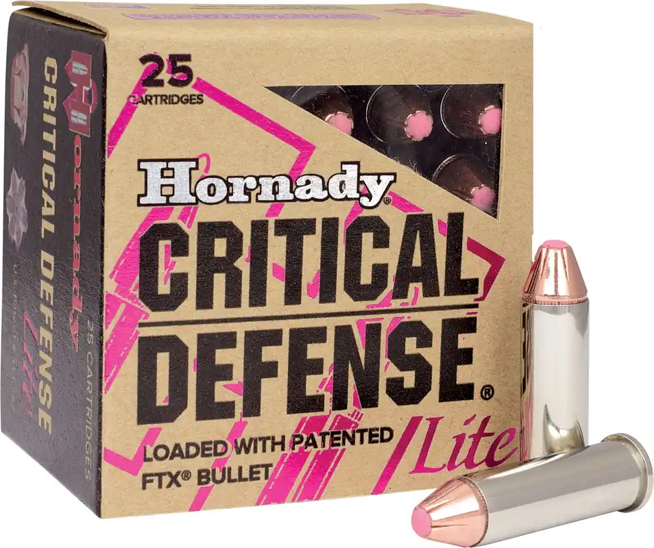 Hornady Critical Defense Lite 9mm 100 Gr. Flex Tip Expanding 25/Box