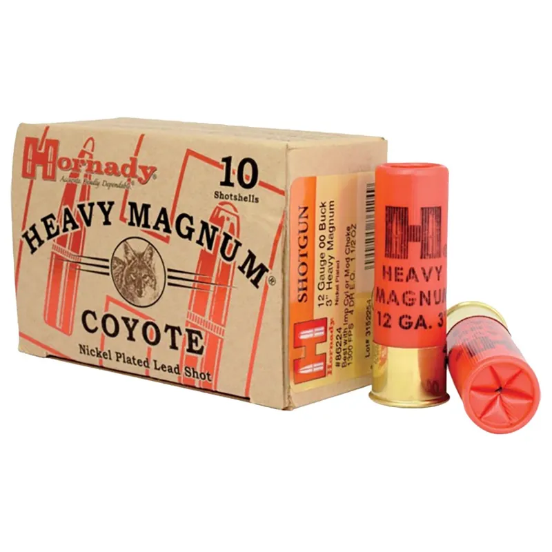 Hornady Heavy Magnum Coyote 12 Ga. 3” 00 Buck 10/Box