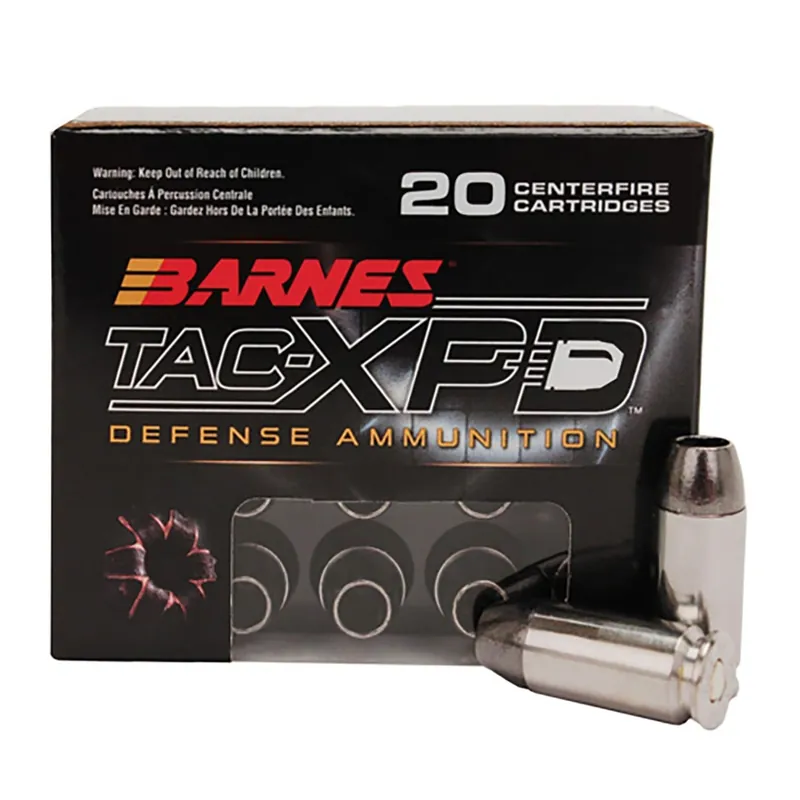Barnes Bullets 40S&W 140 Gr. TAC-XP Hollow Point 20/Box