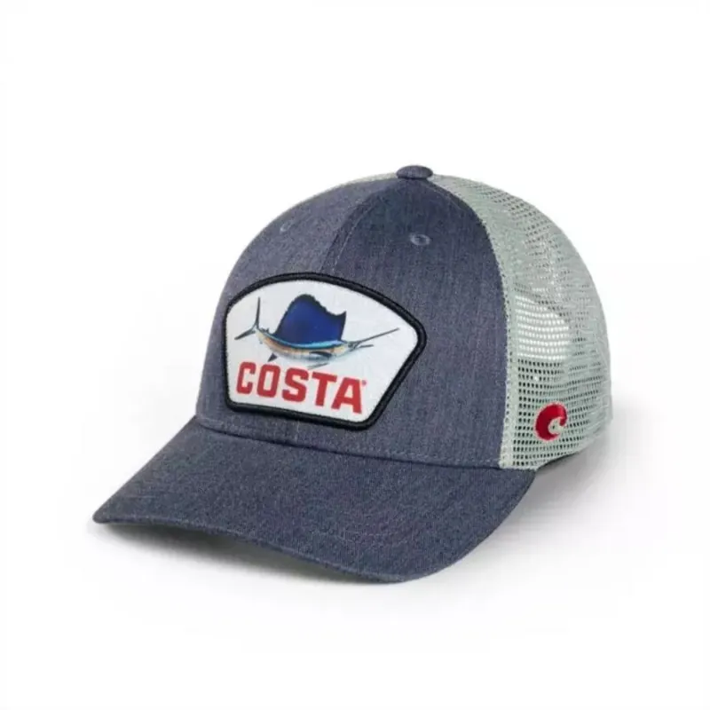 Costa Del Mar XL Topo Trucker Sailfish Navy Cap