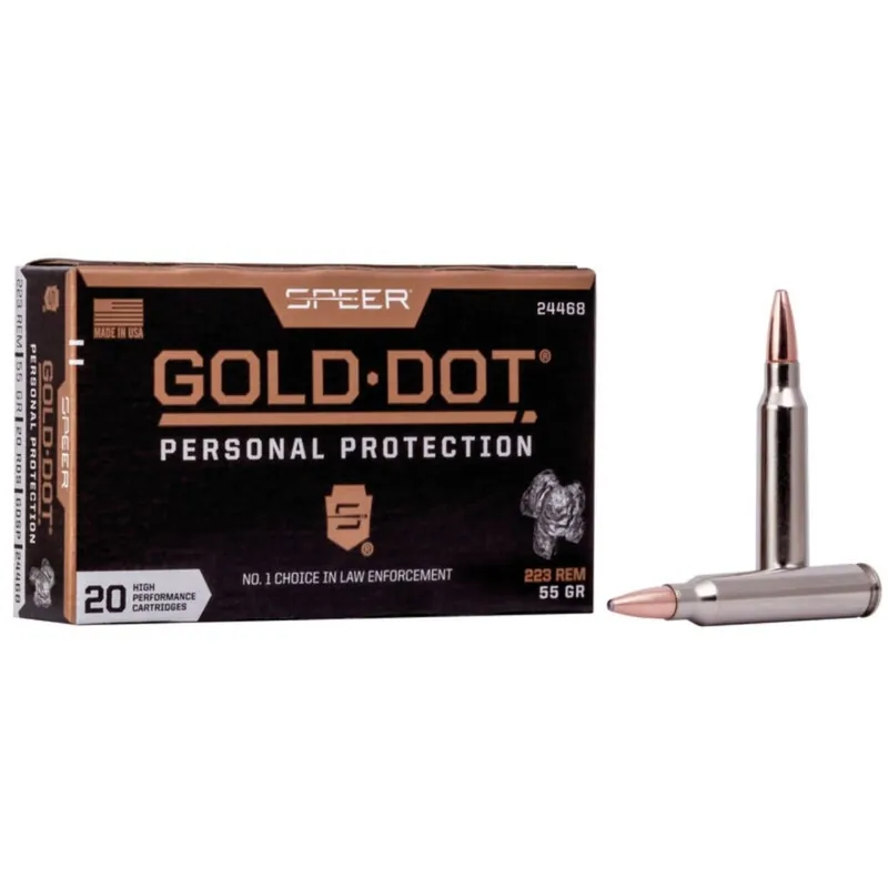 Speer Gold-Dot Personal Protection .223 Remington 55 Gr. 20/Box