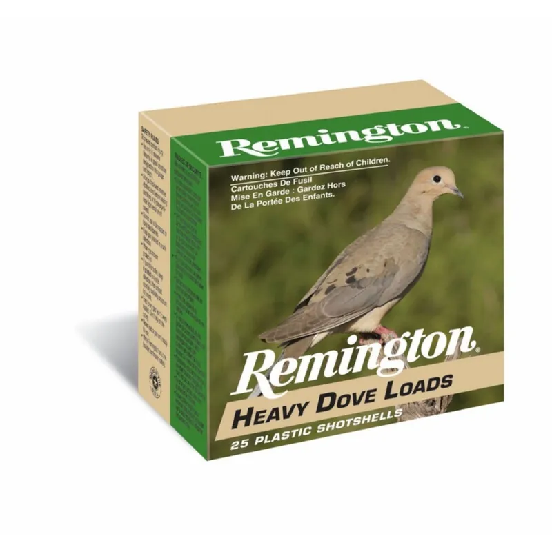 Remington Heavy Dove Load 12 Ga. 2 ¾” 7.5 25/Box