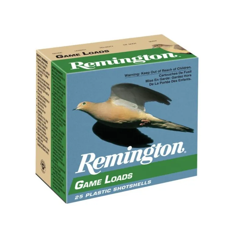 Remington Game Loads 20 Ga. 2 ¾” 7.5 25/Box