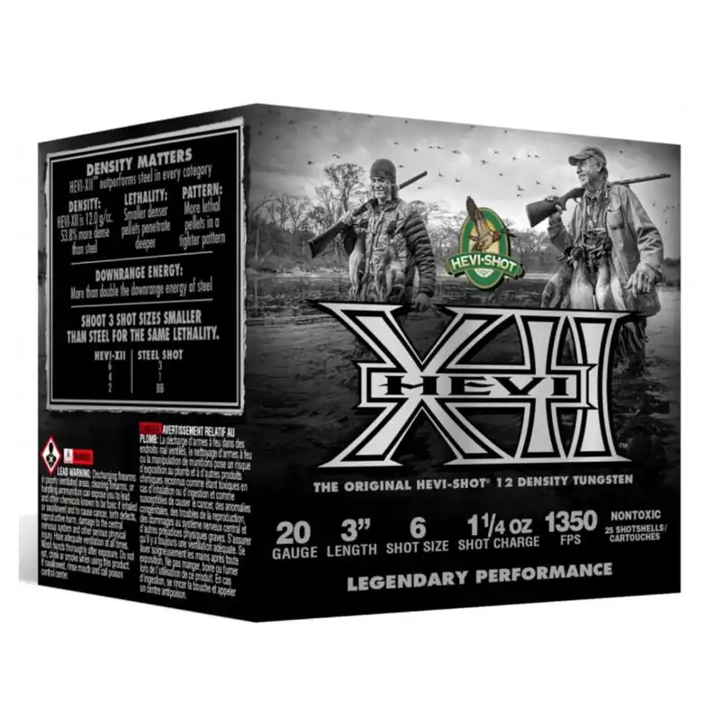 Hevi-Shot Hevi-XII 20 Ga. 3” 6 25/Box