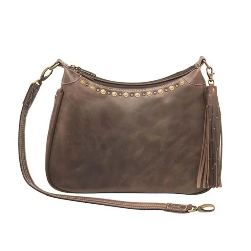 Gun Tote‘N Mamas Distressed Leather RFID Hobo Purse
