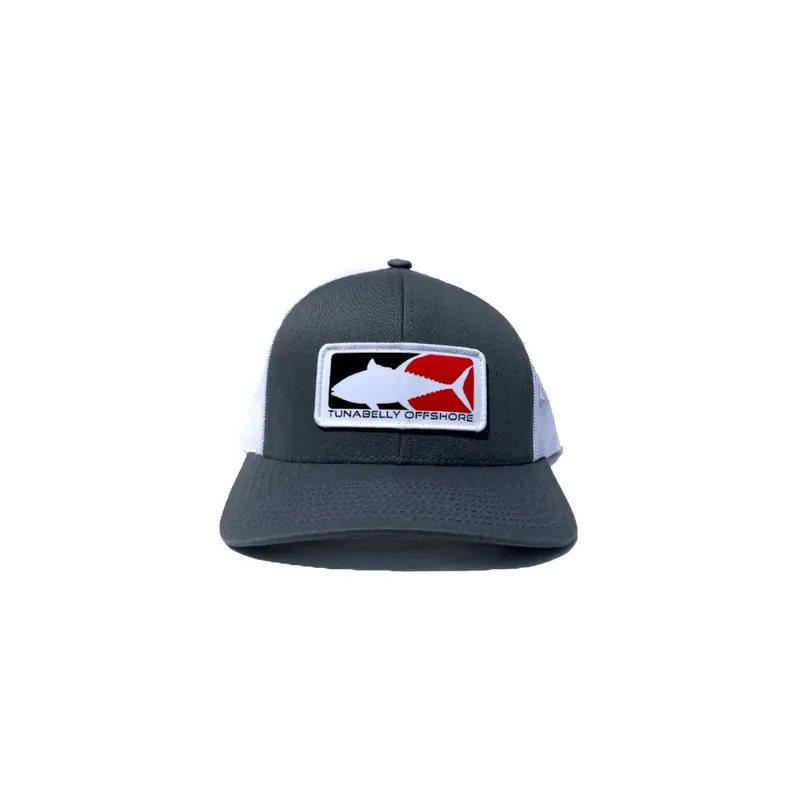 Tunabelly Offshore Graphite & White Snapback