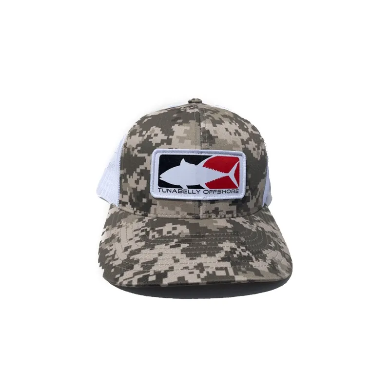 Tunabelly Offshore Desert & White Snapback