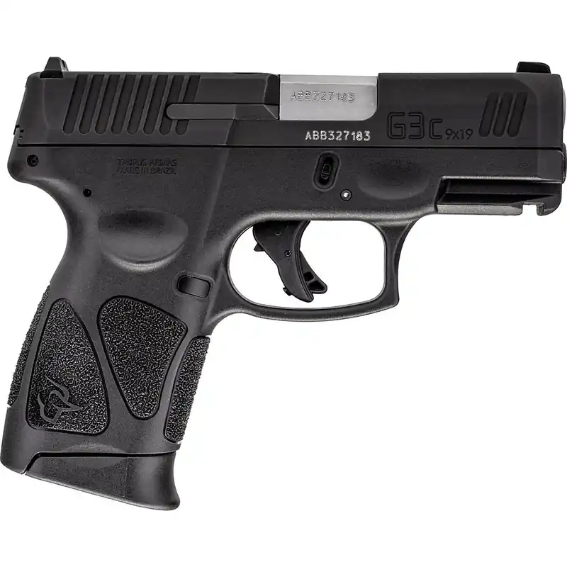 Taurus G3c 9MM Compact Pistol, Matte Black 3.2"