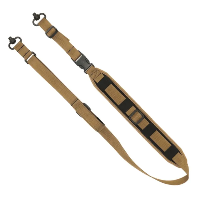 GrovTec 2-Point Sentinel Sling For Rifle or Shotgun Coyote Brown