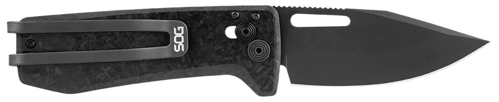S.O.G Ultra XR XHP 2.80" Folding Plain Black Satin TiCN Cryo CTS XHP Blade