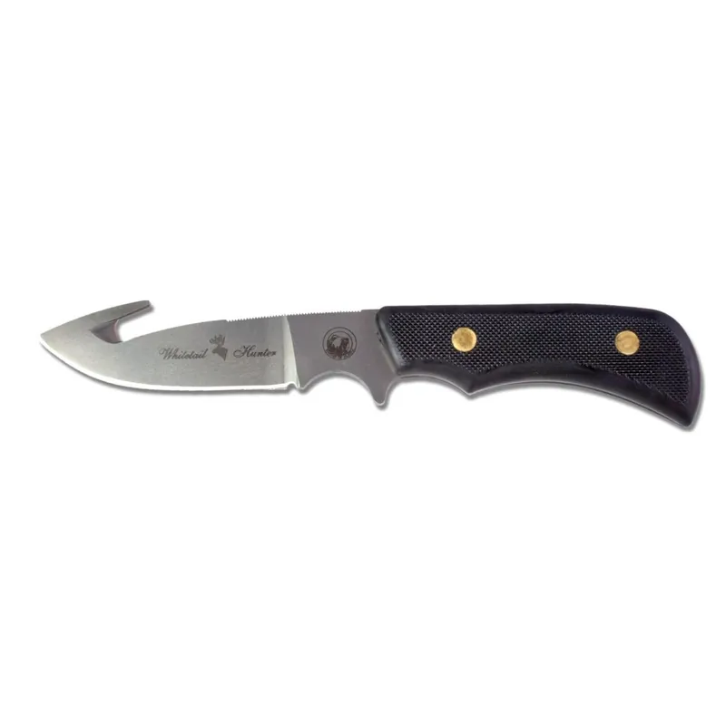 Knives of Alaska Whitetail with Gut-Hook Black Sure Grip