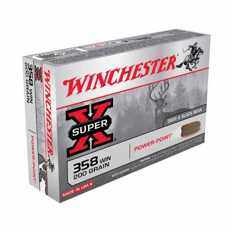 Winchester Super-x 358 Win. 200gr Power point 20rd