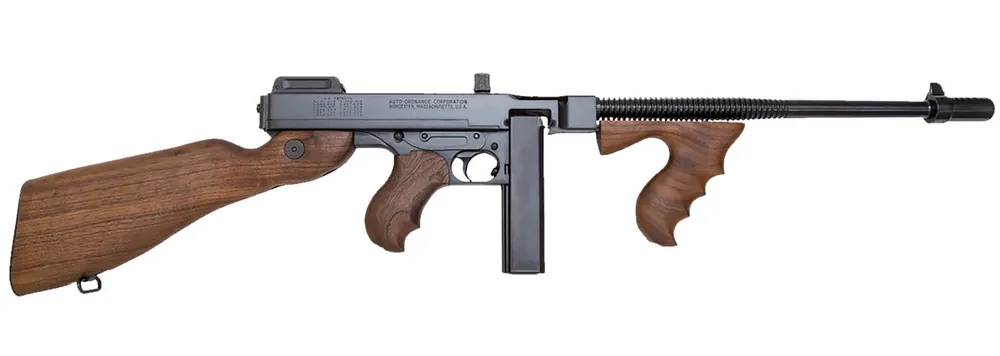 Thompson 1927A-1 Deluxe 45 ACP Rifle 16.50" Walnut Right Hand T114