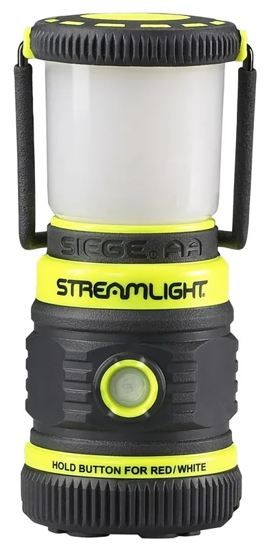Streamlight The Siege 50/100/200 Lumens Red/White LED Bulb Black/Yellow