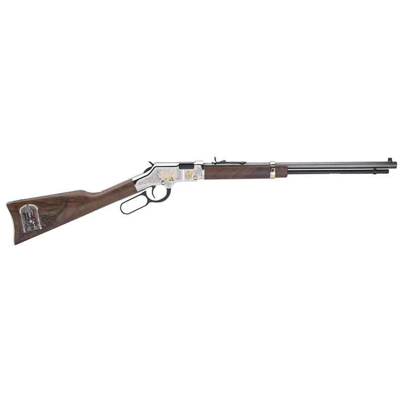 Henry Golden Boy Freemasons Tribute 22 Short Rifle 20" 16LR/21 Short American Walnut