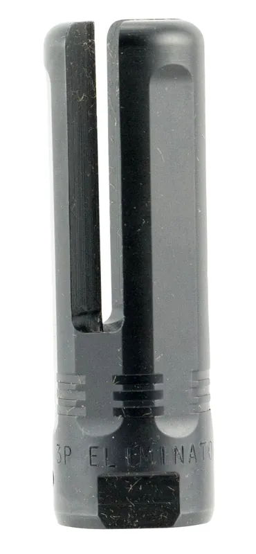 SureFire 3P Eliminator Flash Hider Black Nitride Stainless Steel with 1/2"-28 tpi Threads & 2.60" OAL for 5.56x45mm NATO M16, M4