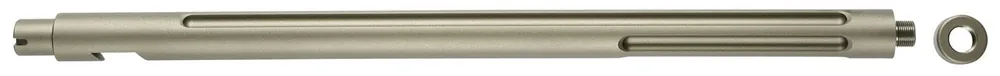 Tactical Solutions X-Ring Barrel 22 LR 16.50" OD Green Matte Finish Aluminum Material with Fluting & Threading for Ruger 10/22